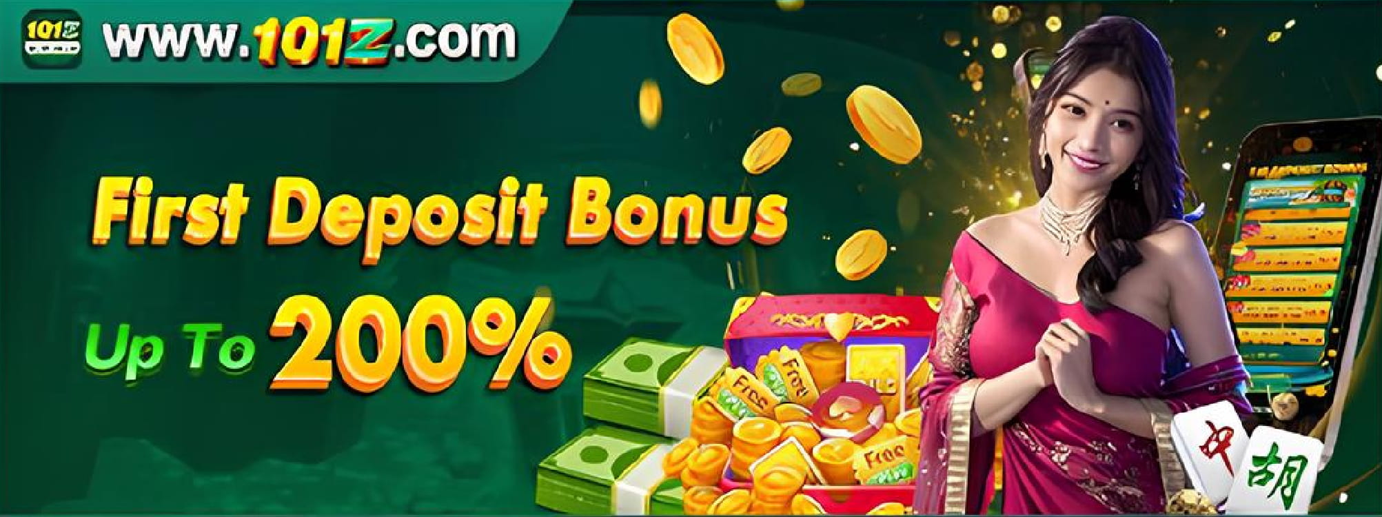 Join 101zGame to get welcome bonus